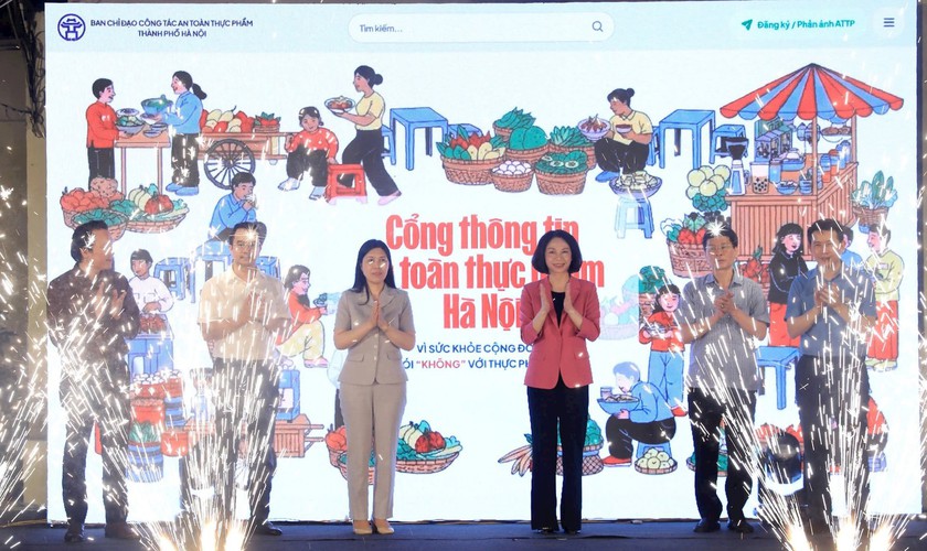 Ra mắt Cổng thông tin an toàn thực phẩm Hà Nội