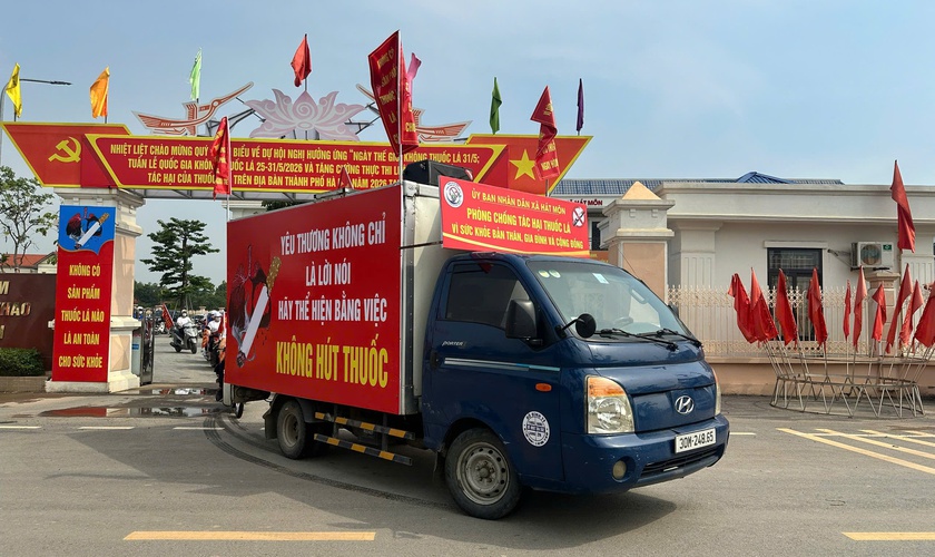Hà Nội hưởng ứng Ngày Thế giới không thuốc lá 31/5