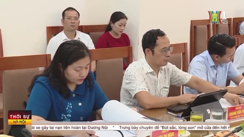Đoàn công tác số 4 của Ban Thường vụ Thành ủy kiểm tra công tác chuẩn bị Đại hội Đảng tại phường Hoàn Kiếm