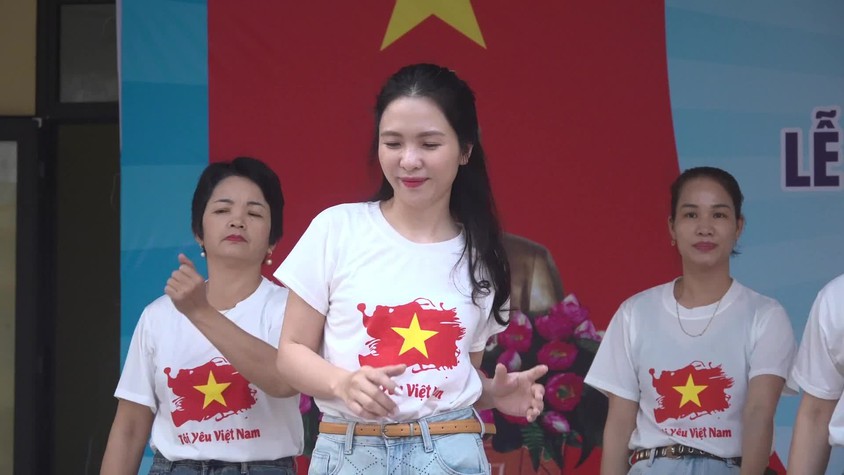 Sôi nổi ngày chạy Olympic trên địa bàn xã Hòa Xá năm 2026