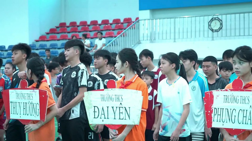 Chương Mỹ khai mạc Giải thể thao học sinh phổ thông
