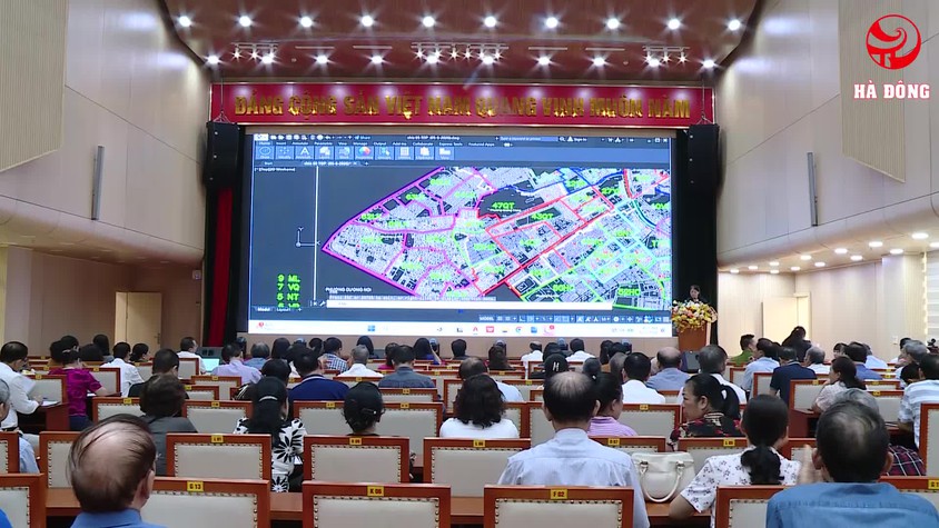 Phường Hà Đông lấy ý kiến đối với dự thảo Đề án, phương án sắp xếp tổ dân phố trên địa bàn