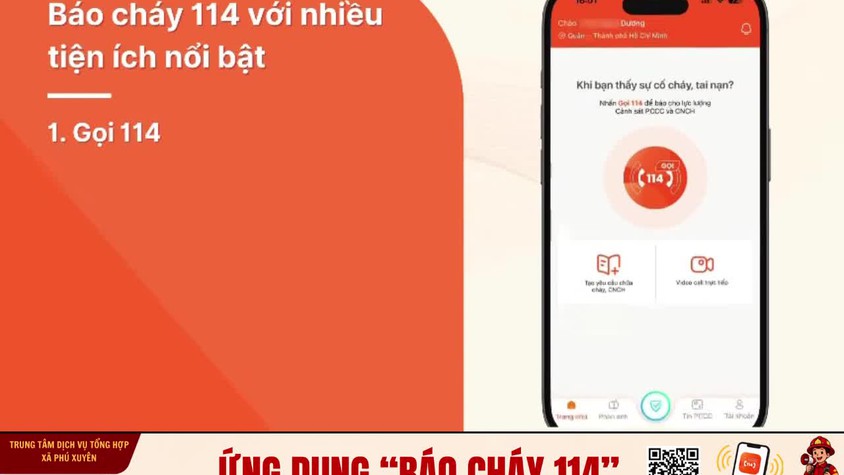 Hướng dẫn cài đặt báo cháy 114 trên điện thoại thông minh