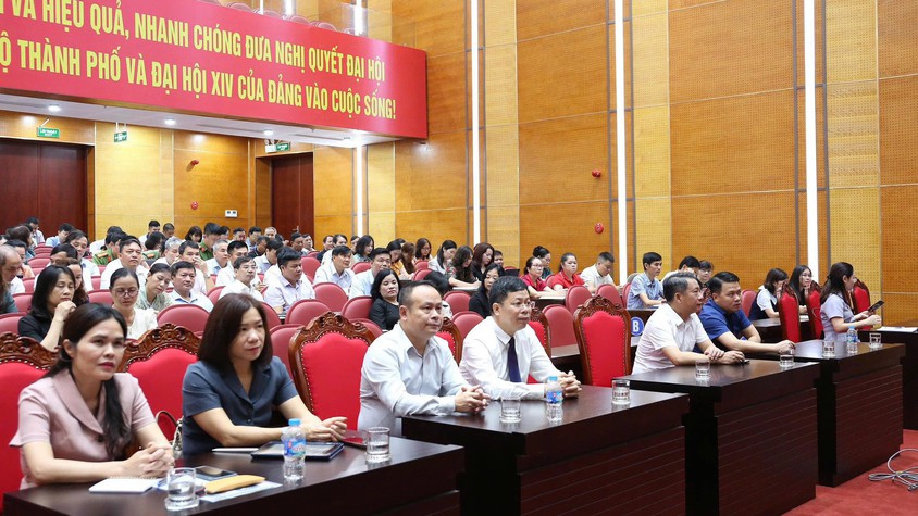 ĐẢNG UỶ XÃ SÓC SƠN VÀ ĐA PHÚC PHỐI HỢP TỔ CHỨC TẬP HUẤN CÔNG TÁC KIỂM TRA, GIÁM SÁT VÀ KỶ LUẬT ĐẢNG