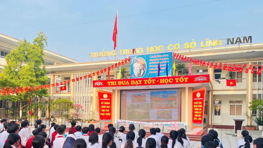 Trường THCS Lĩnh Nam: điểm sáng cuộc thi “Vì an toàn giao thông” năm 2025