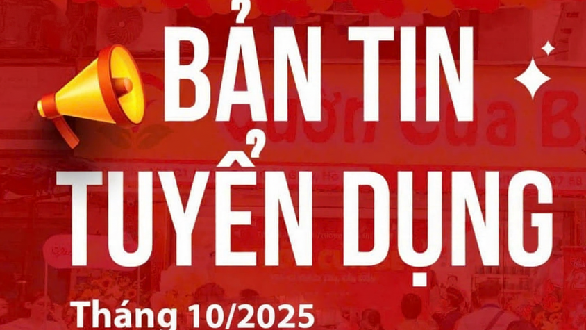 Tổng hợp thông tin và nhu cầu tuyển dụng tháng 10/2025
