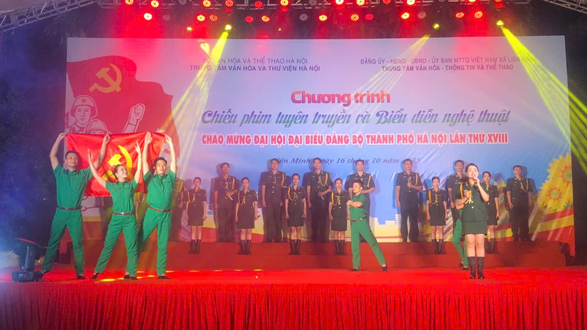 Chương trình nghệ thuật chào mừng Đại hội đại biểu thành phố Hà nội nhiệm kỳ 2025-2030