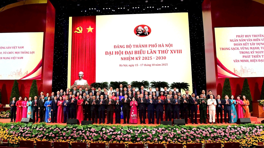 Thường trực Thành ủy Hà Nội khóa XVIII, nhiệm kỳ 2025-2030