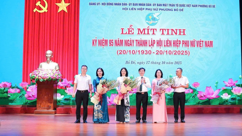 Mít tinh kỷ niệm 95 năm ngày thành lập Hội liên hiệp phụ nữ Việt Nam (20/10/1930 – 20/10/2025)