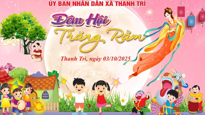 THÔNG BÁO: Về việc tổ chức chương trình “ĐÊM HỘI TRĂNG RẰM 2025” dành cho thiếu nhi
