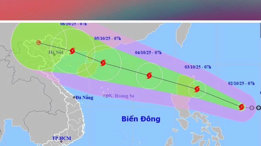 Bão số 11 có khả năng vào miền Bắc