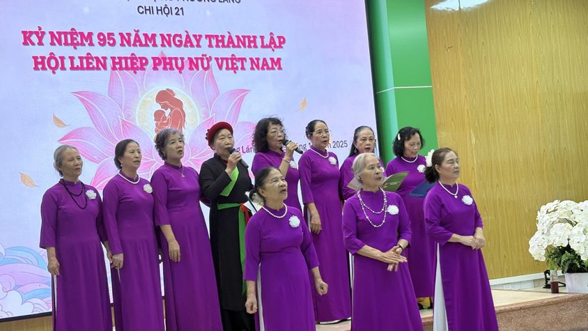 CÁC CHI HỘI PHỤ NỮ PHƯỜNG LÁNG NÔ NỨC TỔ CHỨC HOẠT ĐỘNG KỶ NIỆM 95 NĂM NGÀY THÀNH LẬP HỘI LIÊN HIỆP PHỤ NỮ VIỆT NAM (20/10/1930 – 20/10/2025)