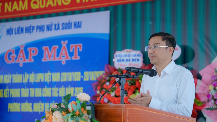   Hội LHPN xã Suối Hai tổ chức kỷ niệm 95 năm ngày thành lập Hội LHPN Việt Nam và tổng kết phong trào thi đua năm 2025.