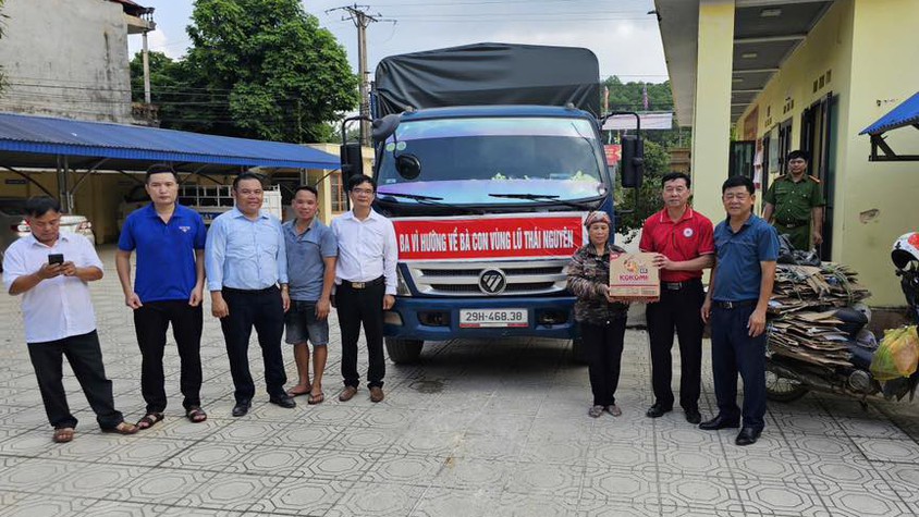 ĐOÀN MẶT TRẬN TỔ QUỐC XÃ BA VÌ HƯỚNG VỀ THÁI NGUYÊN