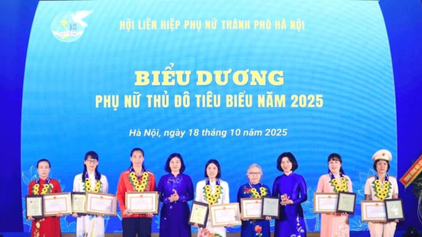 Hội Liên hiệp phụ nữ TP Hà Nội tiếp tục dẫn đầu trong các phong trào thi đua yêu nước
