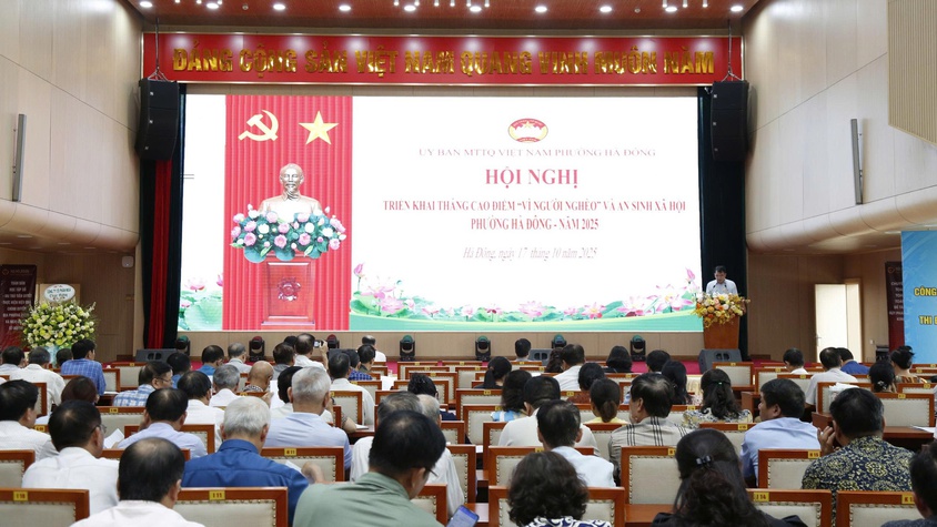 Phường Hà Đông triển khai Tháng cao điểm “Vì người nghèo” và an sinh xã hội năm 2025