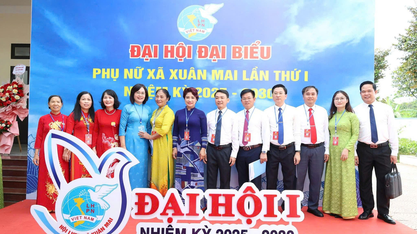 Phát huy truyền thống 95 năm xây dựng và phát triển của Hội Phụ nữ Việt Nam; Phụ nữ xã Xuân Mai quyết tâm xây dựng đội ngũ cán bộ Hội chuyên nghiệp, đáp ứng yêu cầu kỷ nguyên số