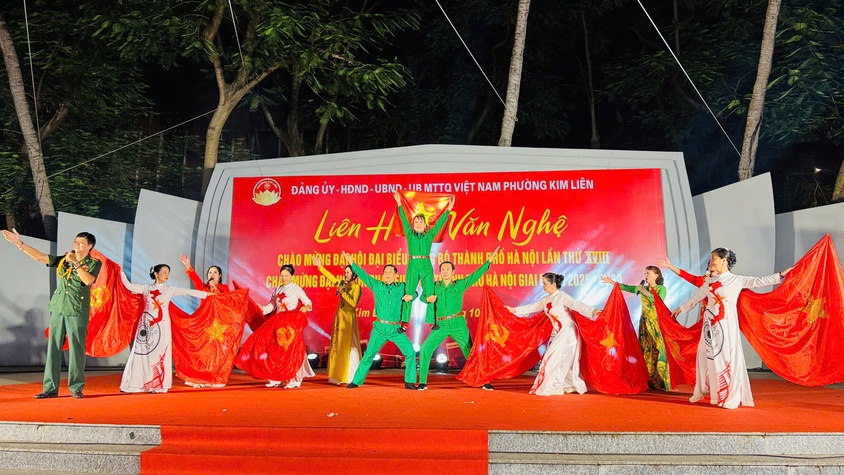 LIÊN HOAN VĂN NGHỆ CHÀO MỪNG THÀNH CÔNG ĐẠI HỘI ĐẠI BIỂU ĐẢNG BỘ THÀNH PHỐ HÀ NỘI LẦN THỨ XVIII, NHIỆM KỲ 2025 – 2030; CHÀO MỪNG ĐẠI HỘI THI ĐUA YÊU NƯỚC THÀNH PHỐ HÀ NỘI GIAI ĐOẠN 2025 – 2030