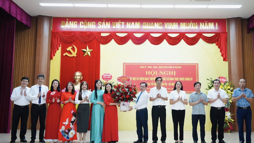 Phát huy truyền thống 95 năm vẻ vang – Phụ nữ Hạ Bằng góp sức xây dựng quê hương ngày càng giàu đẹp, văn minh