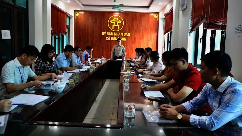 HỘI NGHỊ TRIỂN KHAI ĐÔN ĐỐC, PHÂN CÔNG NHIỆM VỤ LỄ KHAI MẠC ĐẠI HỘI TDTT XÃ HỒNG VÂN LẦN THỨ NHẤT NĂM 2025