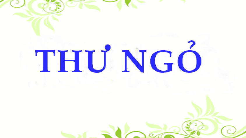 Thư ngỏ vận động ủng hộ Quỹ 