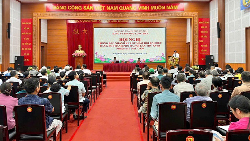 Hội nghị lần thứ Hai – Ban Chấp hành Đảng bộ phường Long Biên khóa I, nhiệm kỳ 2025-2030
