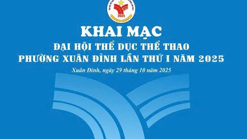 Hướng tới Đại hội Thể dục Thể thao phường Xuân Đỉnh lần thứ I năm 2025