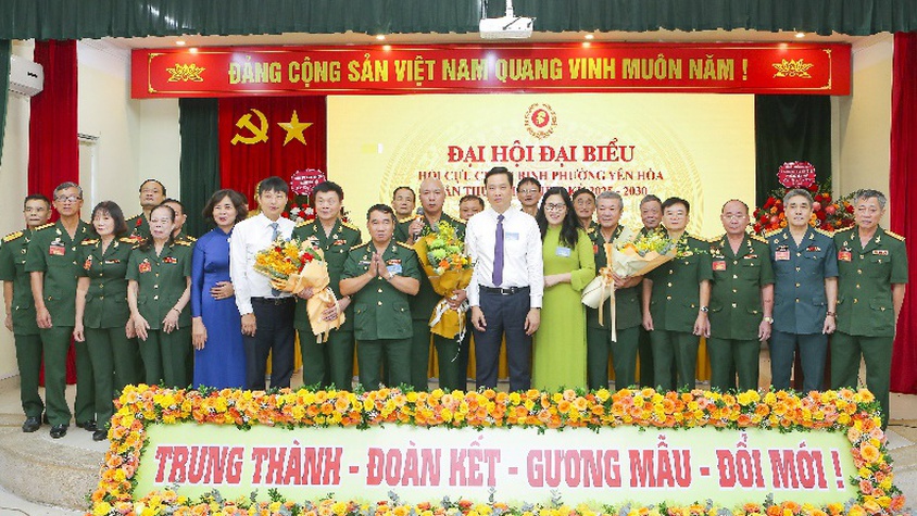 Đại hội Hội Cựu chiến binh phường Yên Hòa: Phát huy truyền thống “Bộ đội Cụ Hồ”, xây dựng phường giàu đẹp