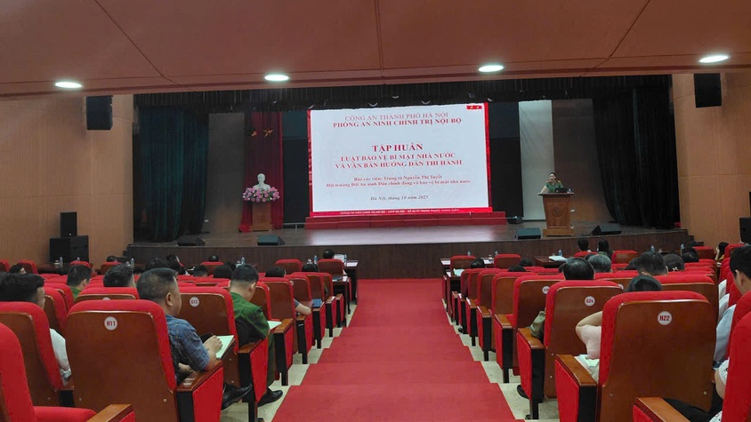 Phường Cầu Giấy quyết tâm thực hiện tốt công tác Bảo vệ Bí mật nhà nước trên địa bàn phường