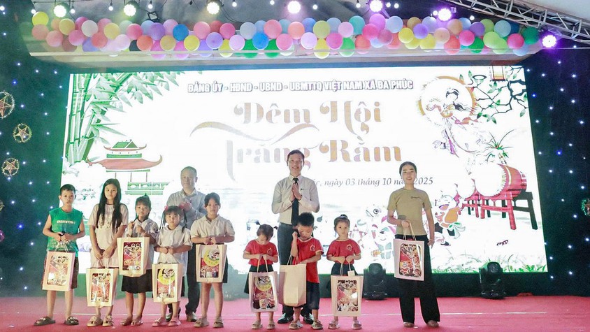Xã Đa Phúc - Tổ chức Đêm hội Trăng rằm năm 2025