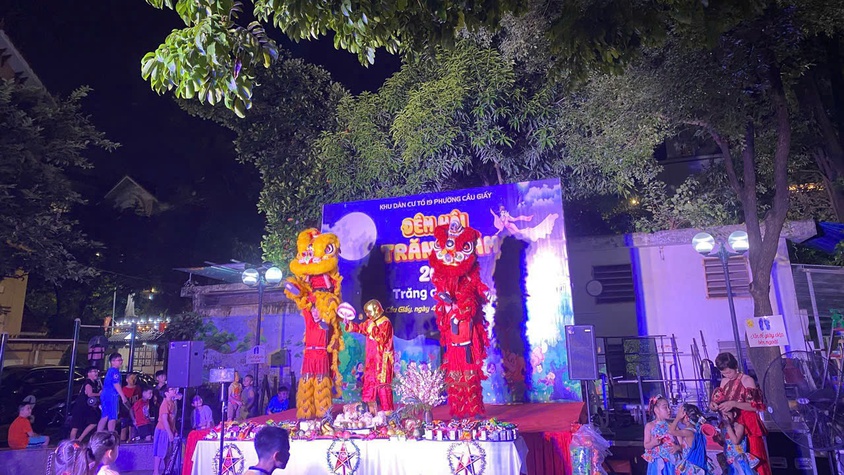 Trung thu gắn kết yêu thương tại các Tổ dân phố trên địa bàn phường Cầu Giấy