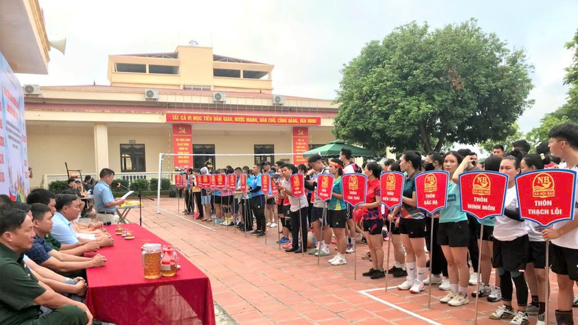 KHAI MẠC GIẢI THỂ THAO THÔN LÀNG XÃ NỘI BÀI LẦN THỨ NHẤT NĂM 2025