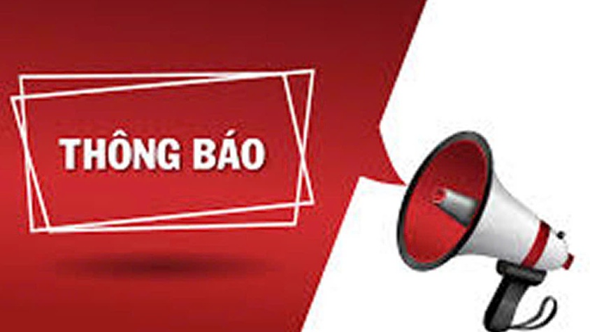 Thông báo công khai Quyết định giao đất cho người trúng đấu giá Quyền sử dụng đất