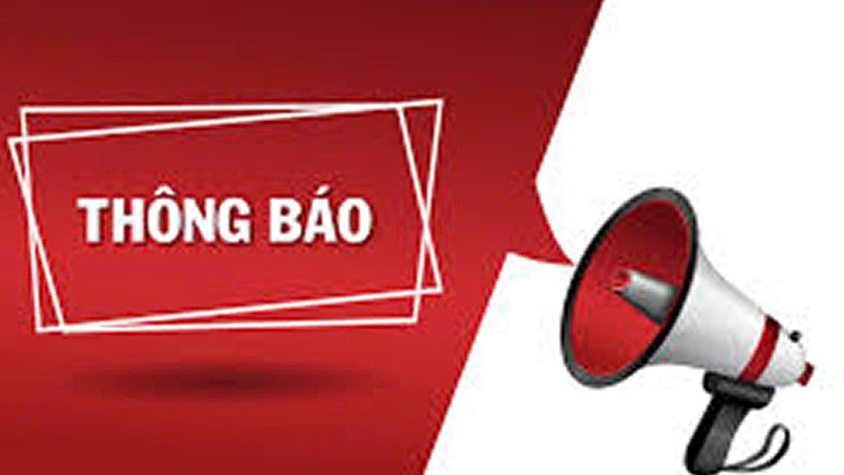 Thông báo công khai Quyết định về việc thu hồi đất để thực hiện Dự án