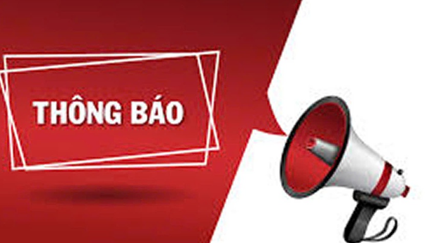 Thông báo công khai Quyết định về việc giao đất cho người trúng đấu giá Quyền sử dụng đất