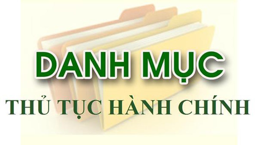 Danh mục TTHC cấp xã trong giai đoạn vận hành thử nghiệm chính quyền 2 cấp