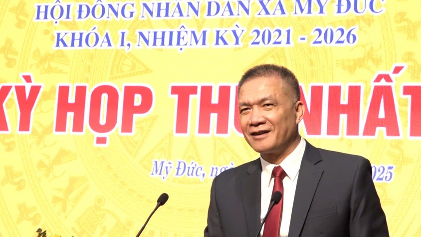 KỲ HỌP HĐND XÃ MỸ ĐỨC KHÓA I, NHIỆM KỲ 2021-2026