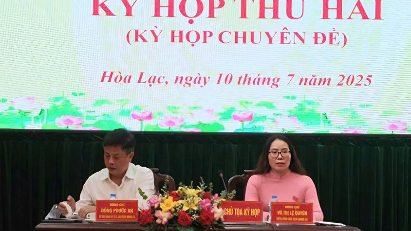 HĐND xã Hòa Lạc tổ chức kỳ họp thứ Hai (kỳ họp chuyên đề): Quyết nghị các nội dung quan trọng phát triển kinh tế - xã hội