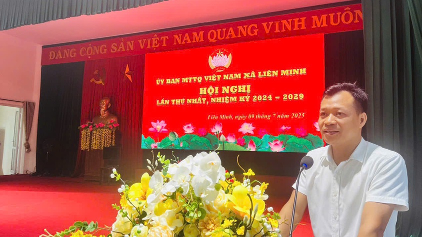 Hội nghị lần thứ Nhất Ủy ban MTTQ xã Liên Minh