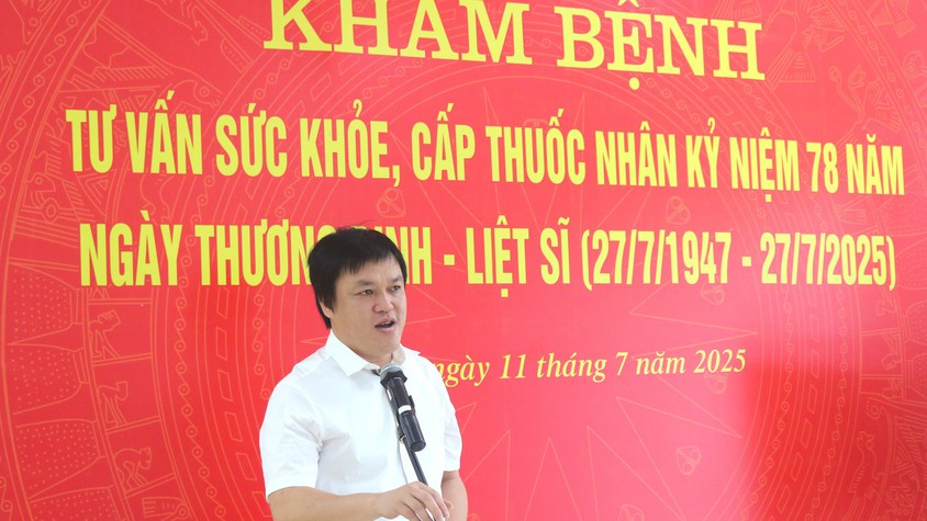 Yên Sở: Chương trình khám, tư vấn sức khỏe, tặng quà và cấp phát thuốc cho các đối tượng người có công với cách mạng - Lời tri ân từ trái tim