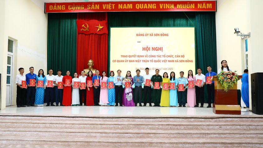 Mặt trận Tổ quốc xã Sơn Đồng triển khai kế hoạch 6 tháng cuối năm 2025
