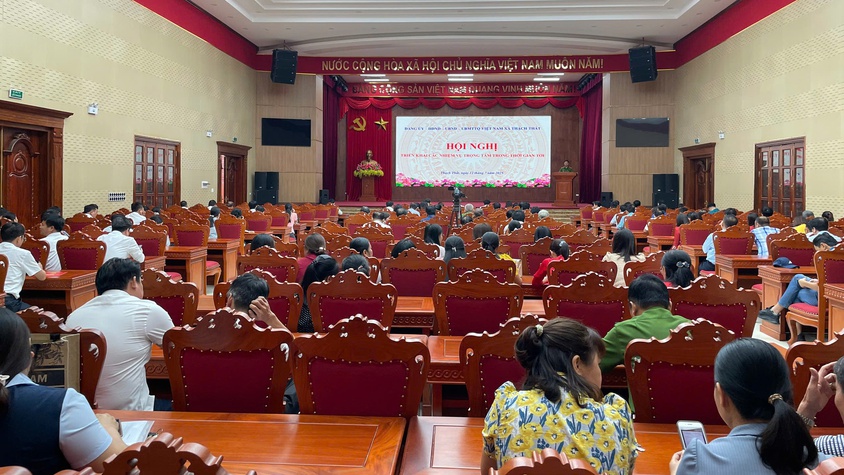 Xã Thạch Thất triển khai các nhiệm vụ trọng tâm từ nay đến cuối năm 2025