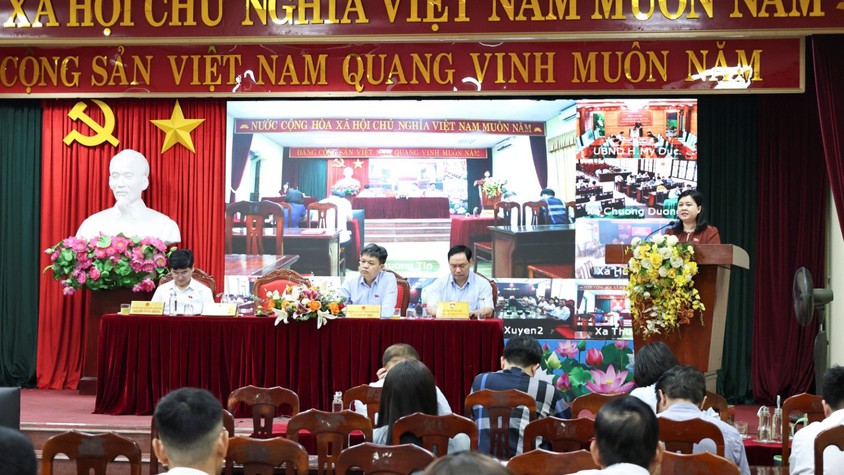 Đại biểu Quốc hội TP Hà Nội tiếp xúc xử tri sau Kỳ họp thứ 9, Quốc hội khóa XV