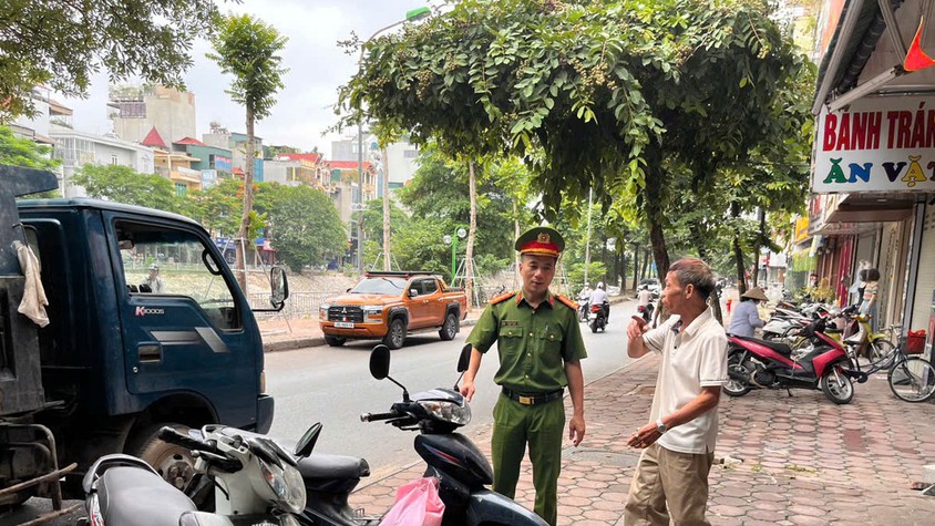 Xử lý vi phạm trật tự đô thị tại các tuyến đường dọc sông Tô Lịch