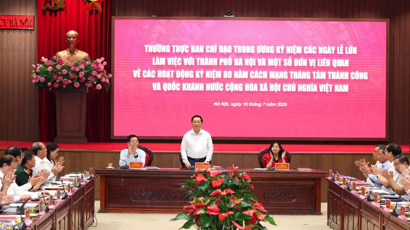 Bảo đảm an ninh, an toàn tuyệt đối cho Lễ kỷ niệm, diễu binh, diễu hành dịp 80 năm Quốc khánh 2/9