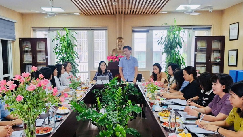 Mầm non Ánh Dương: Khảo sát công nhận trường đạt chuẩn Quốc gia mức độ 1
