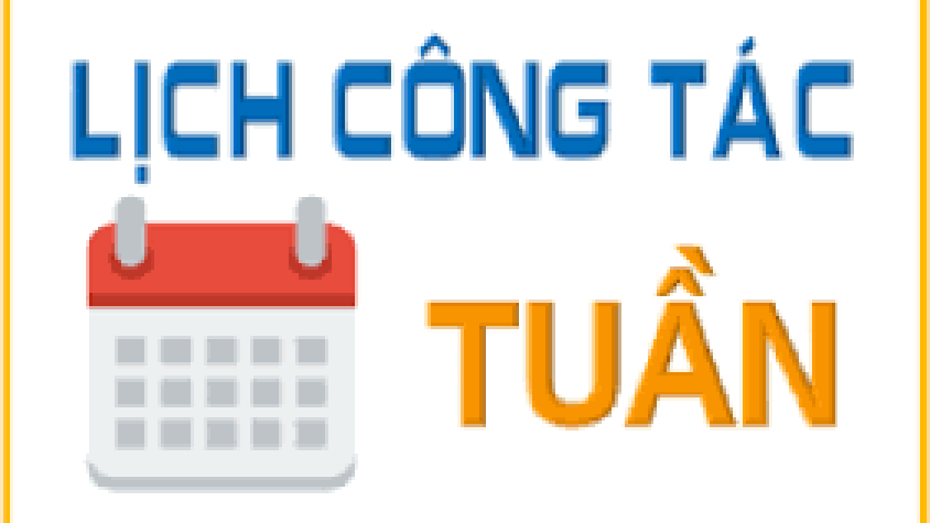 Lịch công tác tuần thứ 29