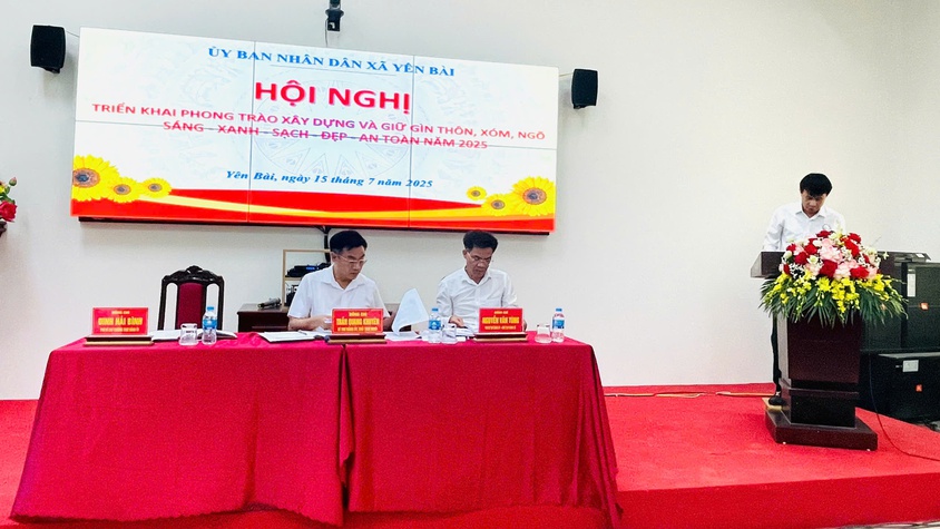 Xã Yên Bài tổ chức lễ phát động phong trào thi đua và cuộc thi 