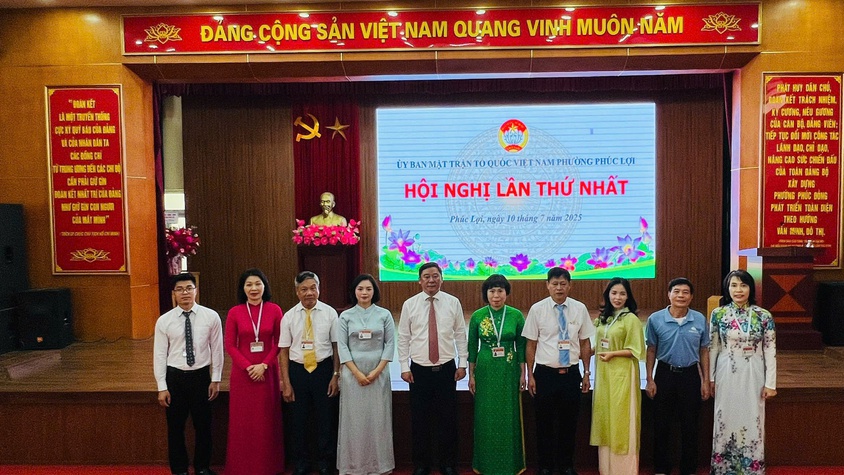 Ủy ban MTTQ Việt Nam phường Phúc Lợi tổ chức hội nghị lần thứ nhất