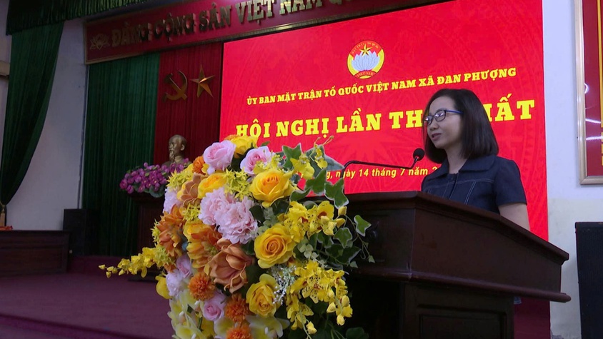 Ủy ban MTTQ Việt Nam xã Đan Phượng tổ chức Hội nghị lần thứ I
